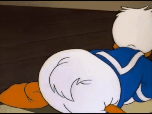 Donald Duck Spike Donald's's Big Butt