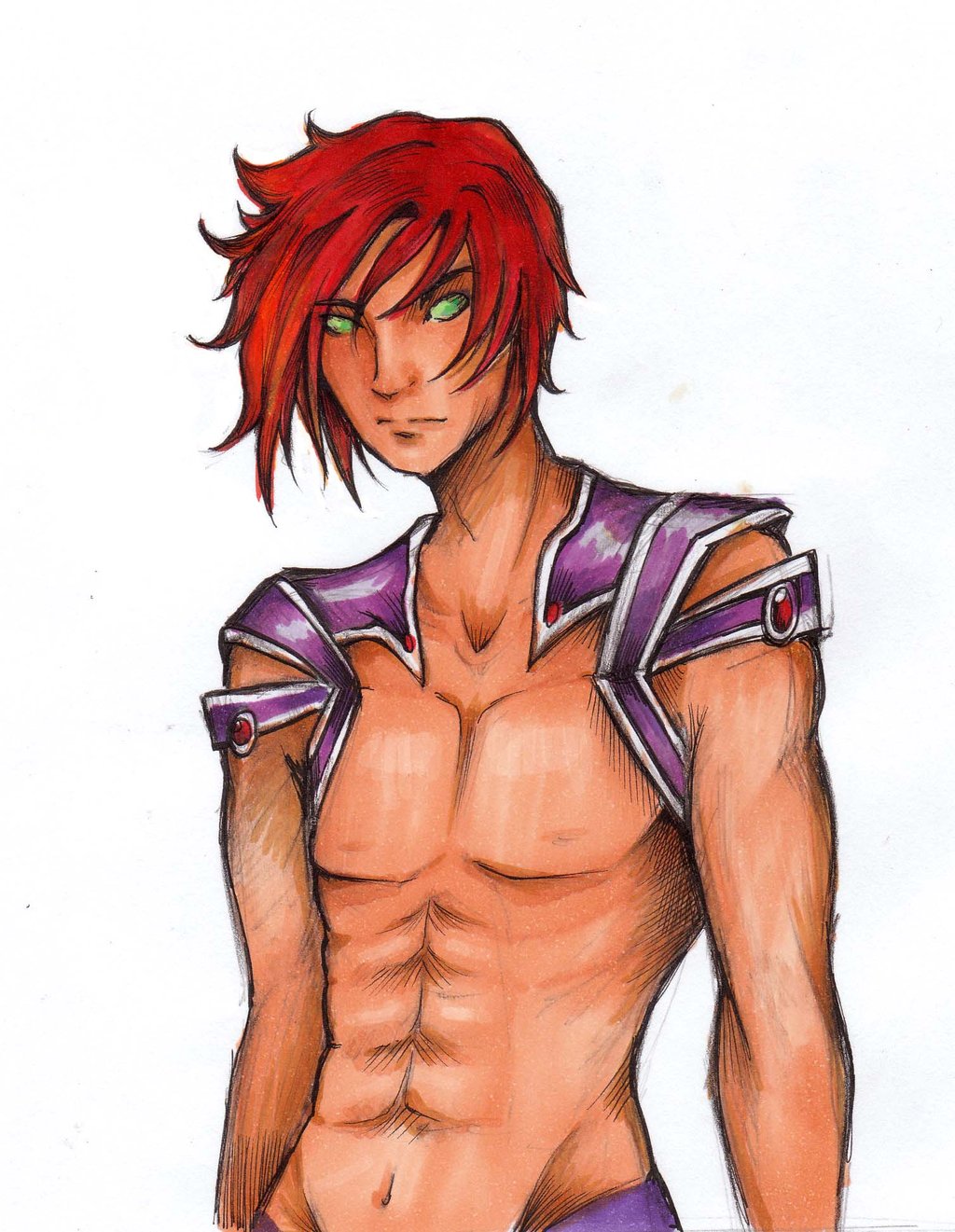 Male Starfire [Teen Titans] : r/bishounen