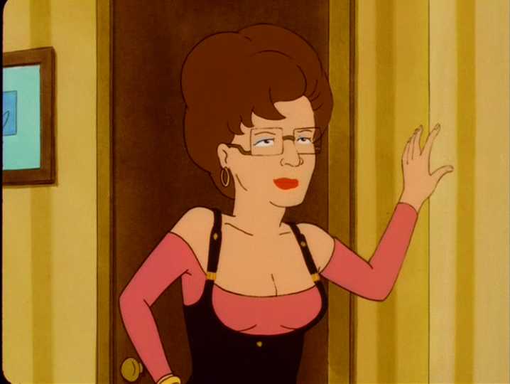 Peggy Hill is not unattractive. 