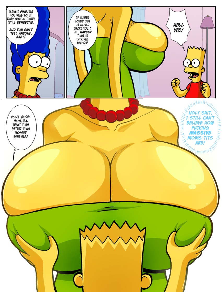 Simpsons Breast Expansion Comic