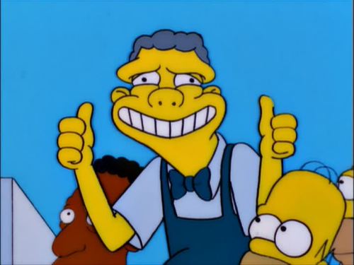 Image result for thumbs up simpsons