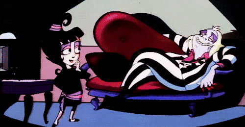the closest thing is unironically the Beetlejuice cartoon. only the roles a...