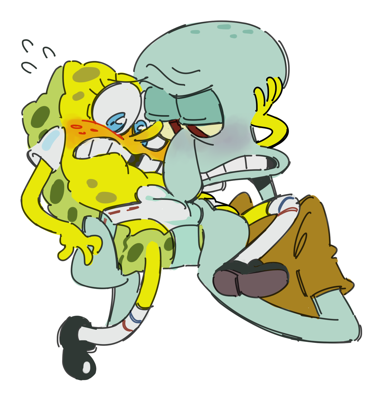 Spongebob And Squidward Gay XXX Images Gallery.